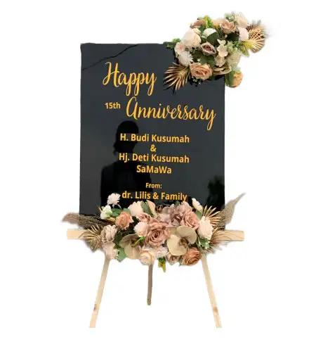 Papan Bunga Akrilik Kalangligar